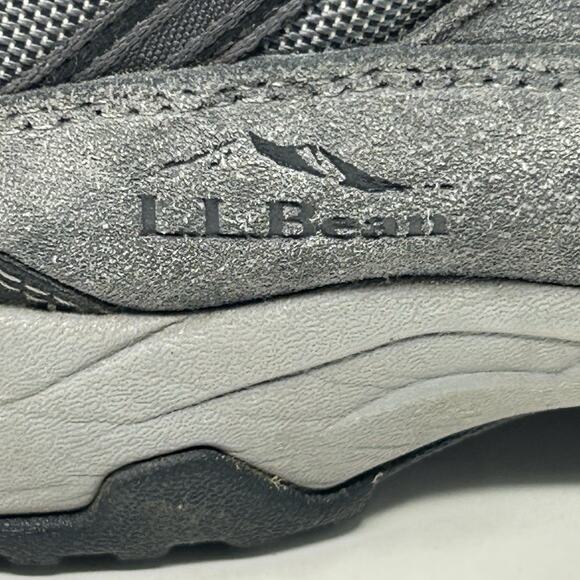 L.L. Bean Men\'s Hiking Boots Size 9 Gray Suede Tek 2.5 Waterproof Ankle 299636 main image 11